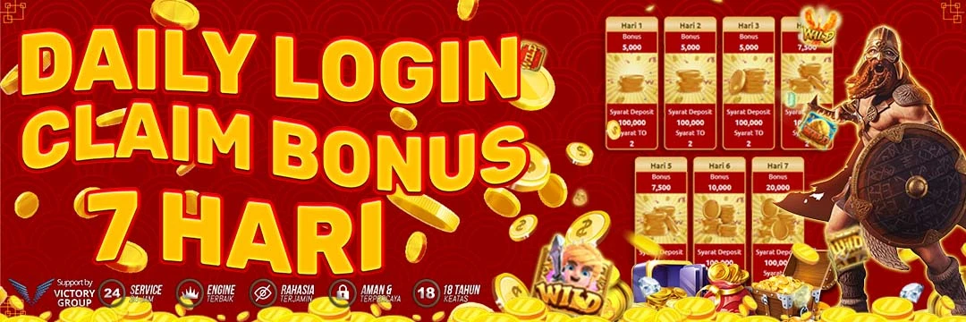 Claim Daily Bonus Login Setiap Hari Di untung33